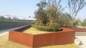 濉溪耐候钢挡土墙